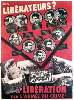 Affiche rouge