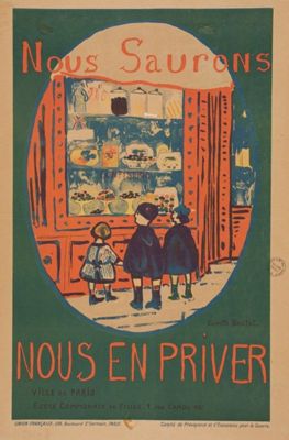 Camille Boutet, Nous saurons nous en priver, 1916.