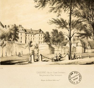 Bourges, Caserne, 1830