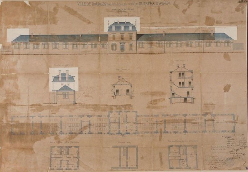 La construction d'écoles modernes : L'exemple du groupe scolaire d'Auron (Bourges)