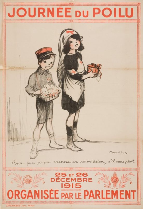 La mobilisation des enfants à l'arrière