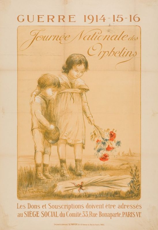 La mobilisation des enfants à l'arrière