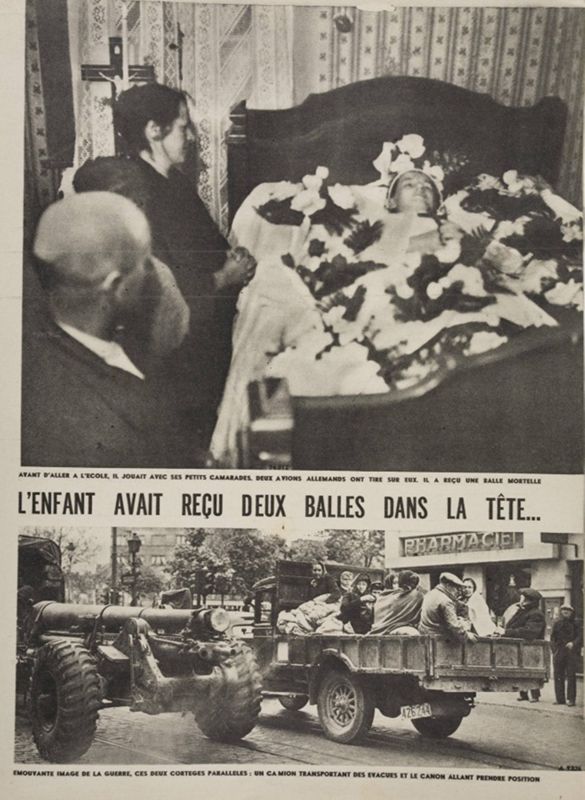 Les enfants victimes de la guerre (septembre 1939 - juin 1940)