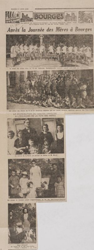 La vie des enfants du Cher pendant l'Occupation (1940 - 1944)