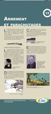 Visuel panneau d'exposition : Ceux du maquis