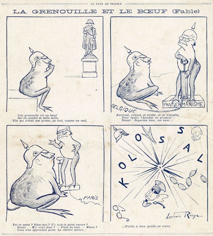 La grenouille et le boeuf