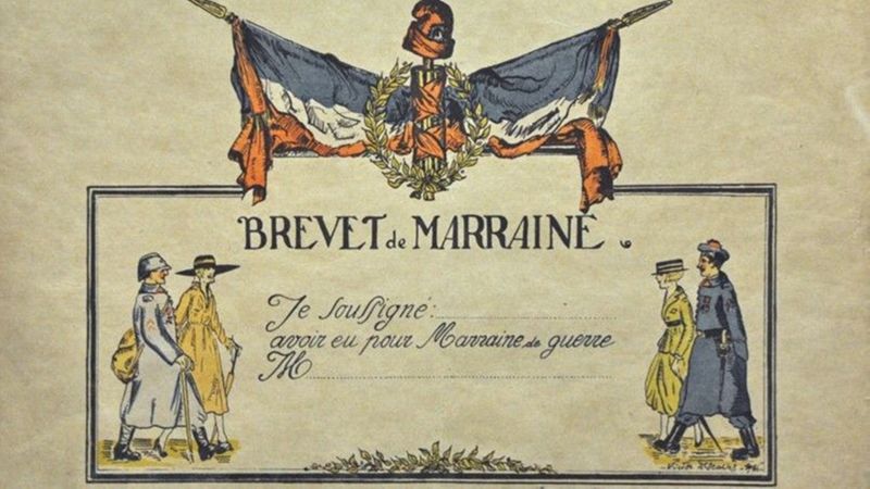 17. Jeanne Bardin, marraine de guerre