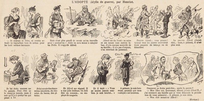 21. Jeanne Bardin, marraine de guerre