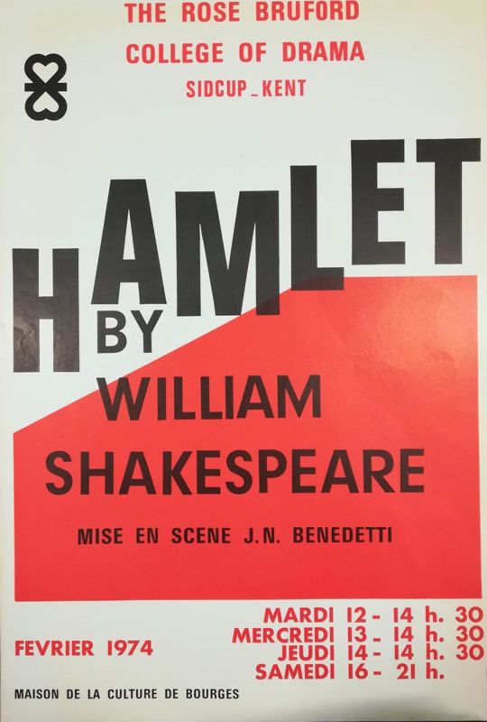 Jean Benedetti et Hamlet (1974)
