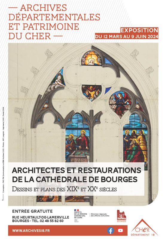 Architectes et restaurations de la cathédrale de Bourges
