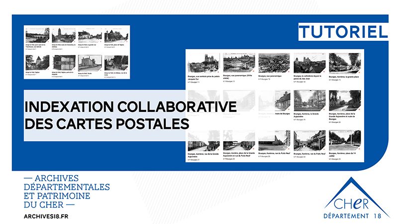 Tutoriel : Indexation collaborative des cartes postales