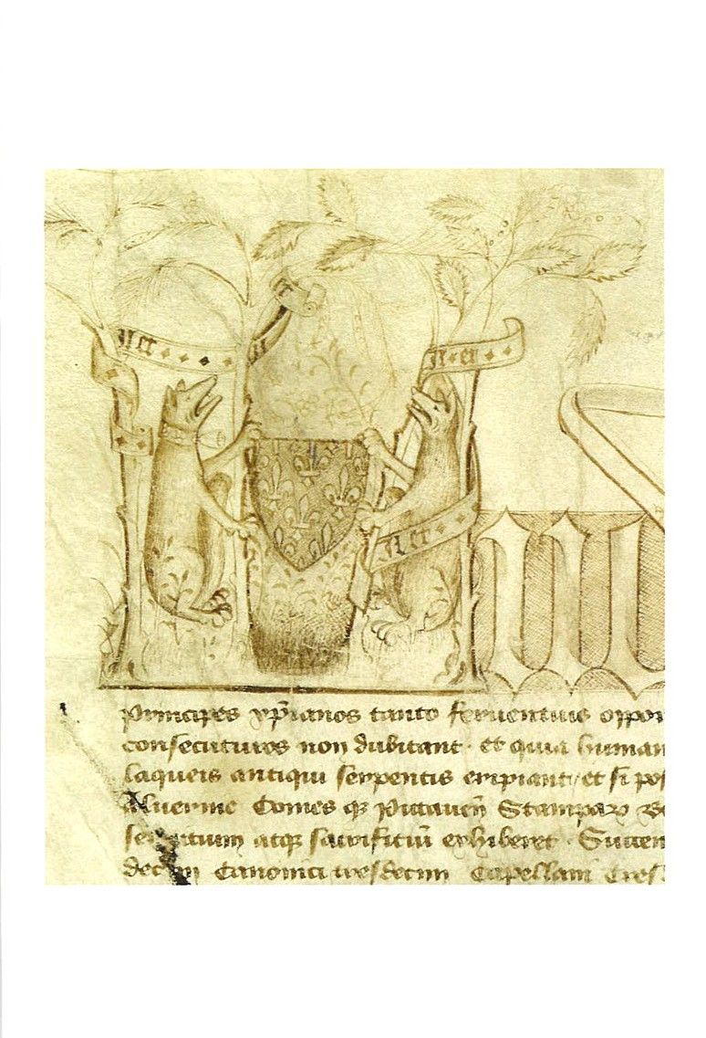 Charte de Louis d'Orléans,1406, parchemin (8 G 2405)