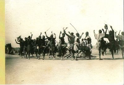 Danseurs, Afrique occidentale, fin XIXe siècle, (J 1028)