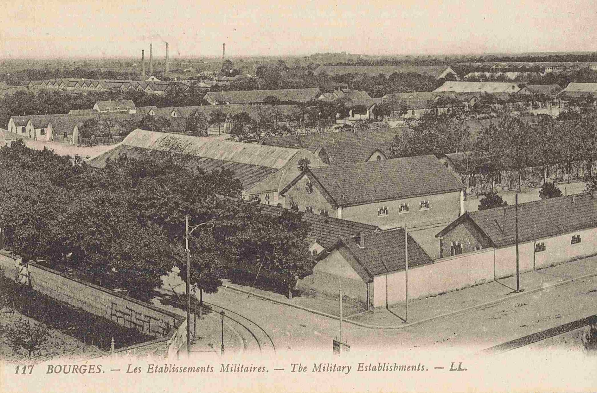 Les établissements et les écoles militaires à Bourges aux XIXe et XXe siècles