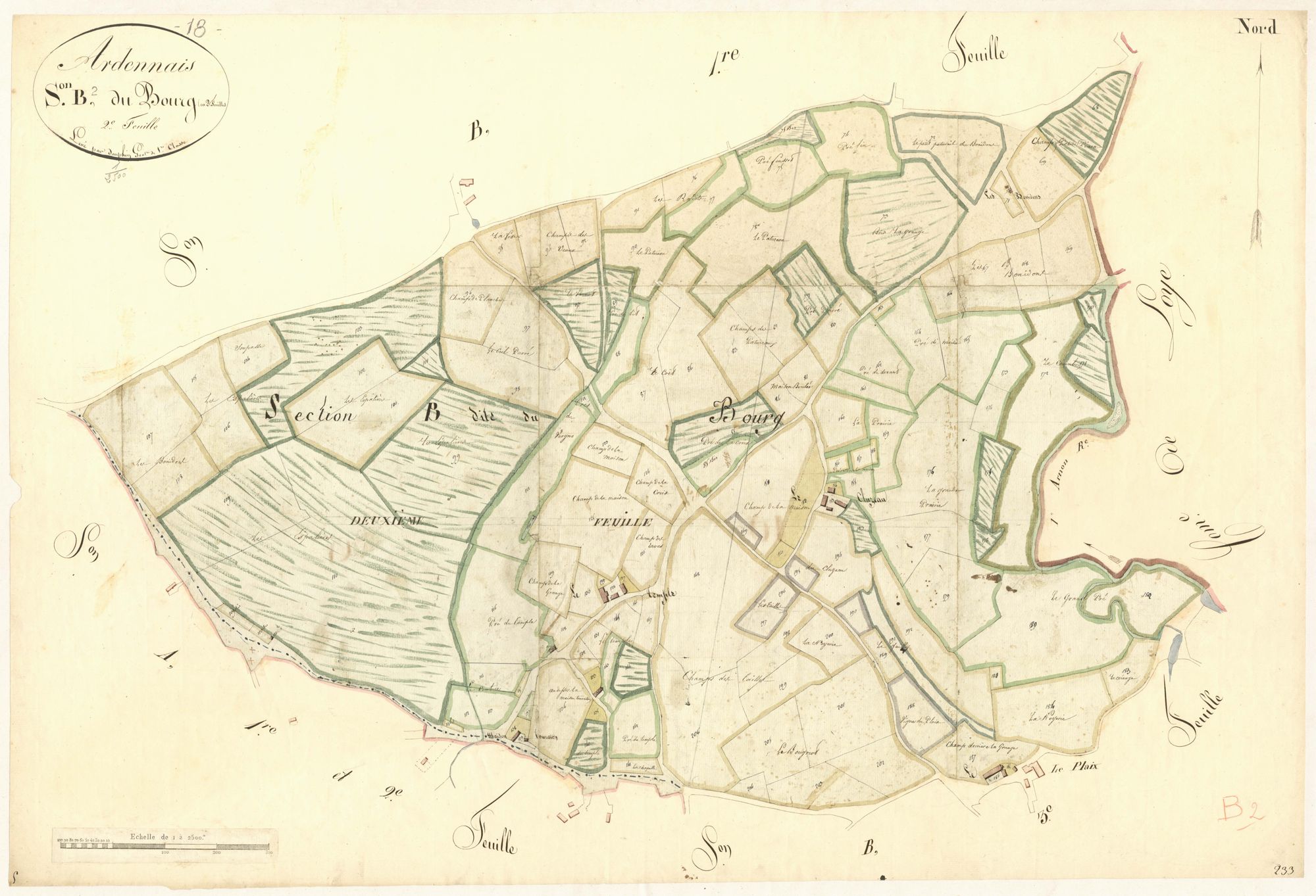 Plans du cadastre