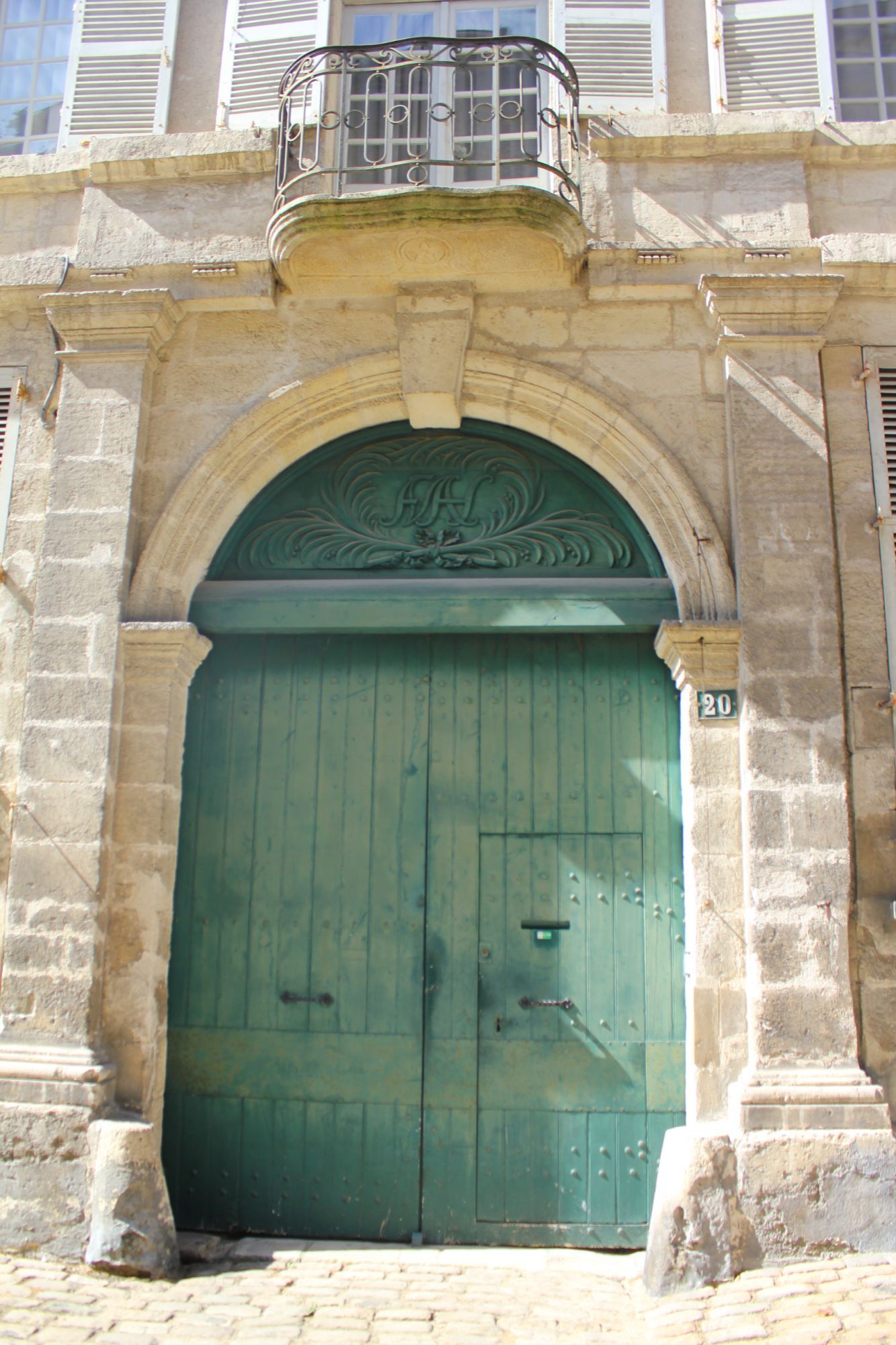 Portail de l'hôtel de François Minard