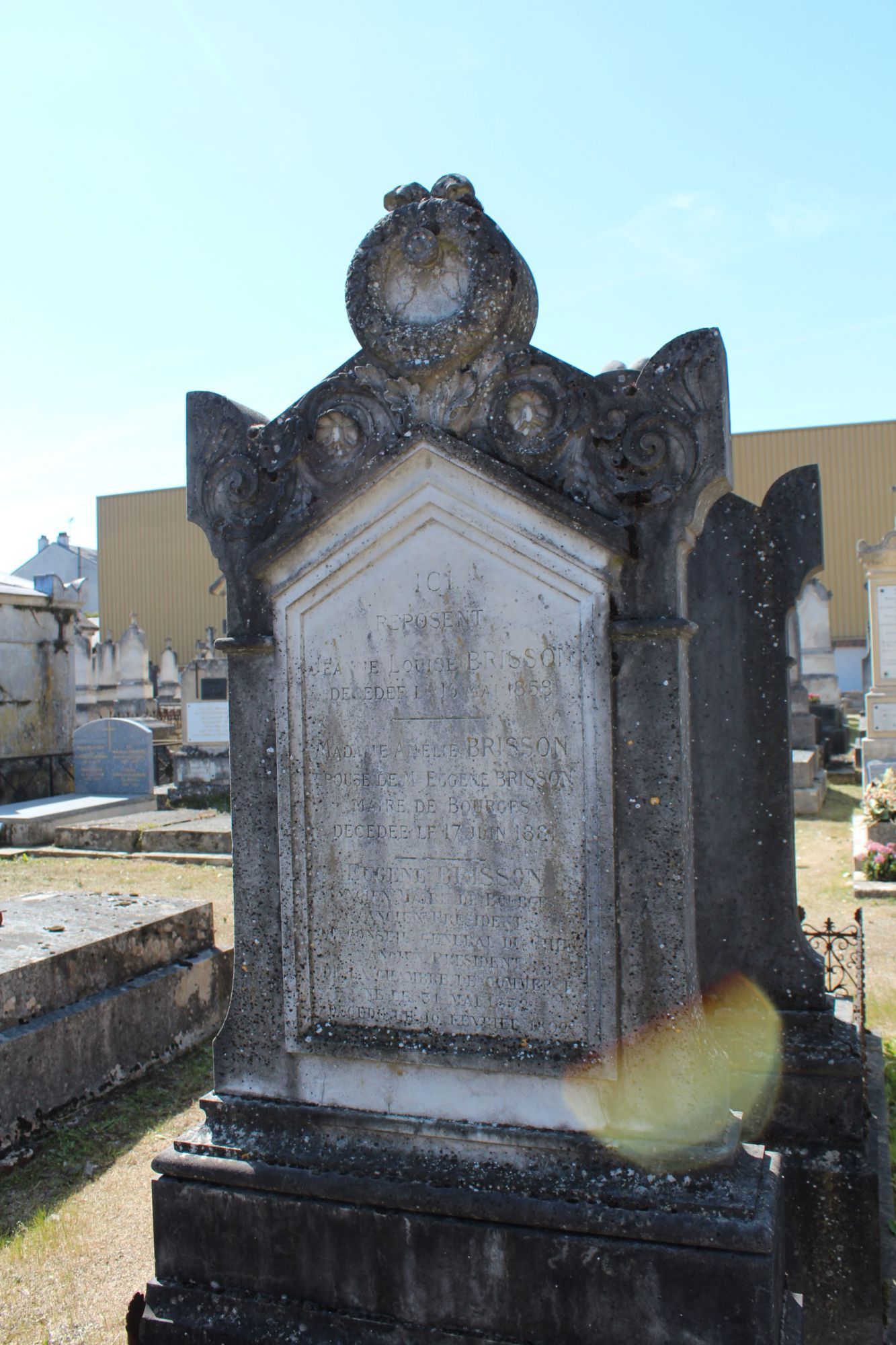 Eugène Brisson (1832-1892), conseiller général et maire