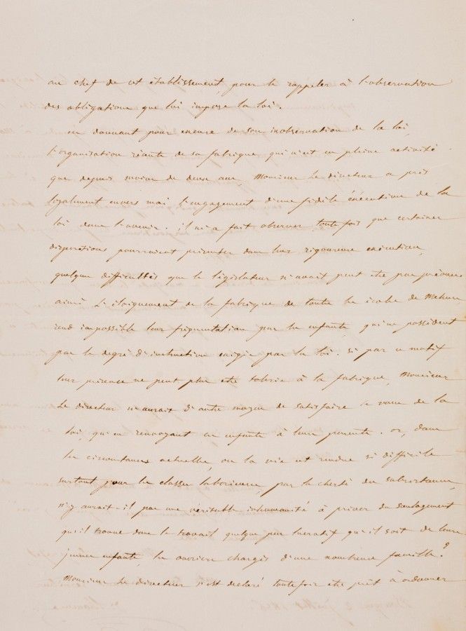 Des conditions de travail difficiles