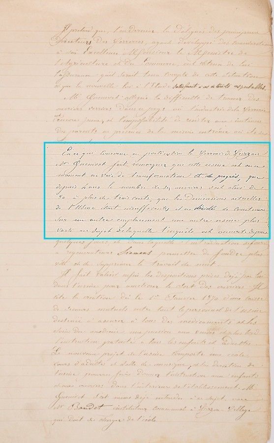 Des conditions de travail difficiles