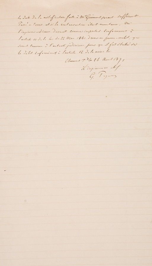 Des conditions de travail difficiles