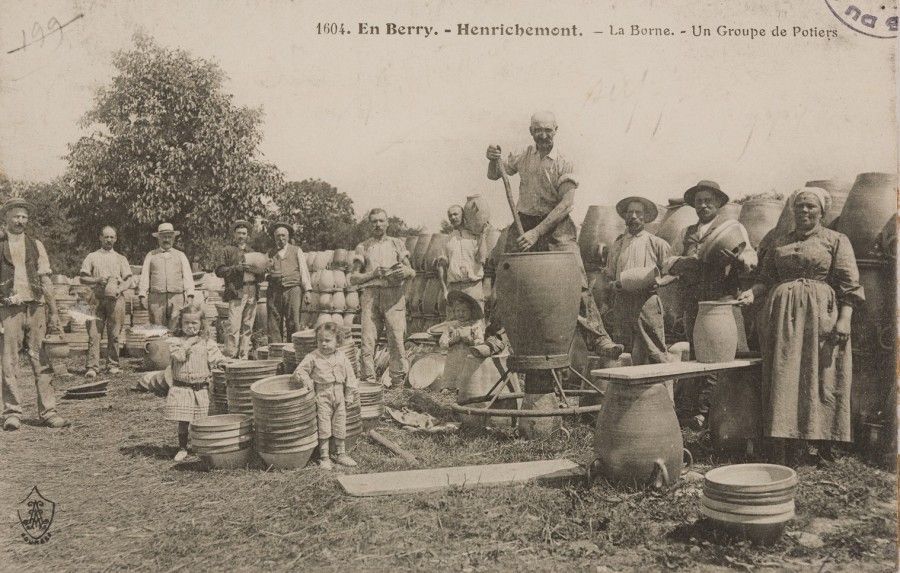 Les enfants de potiers de La Borne