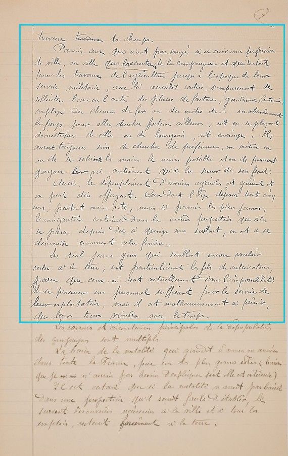 Travailler à la campagne ou à la ville ?