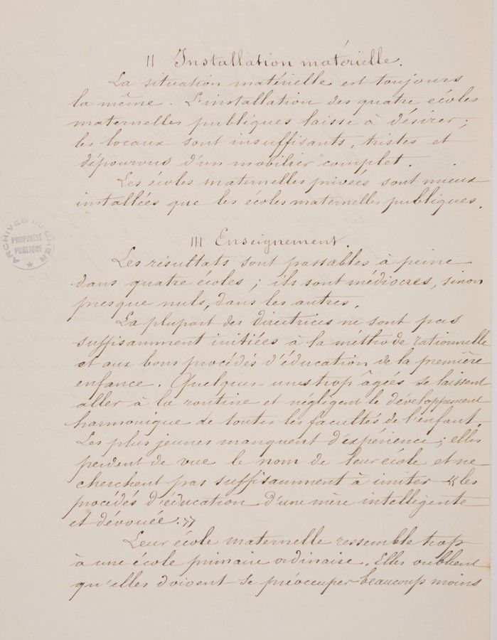 Une meilleure pédagogie