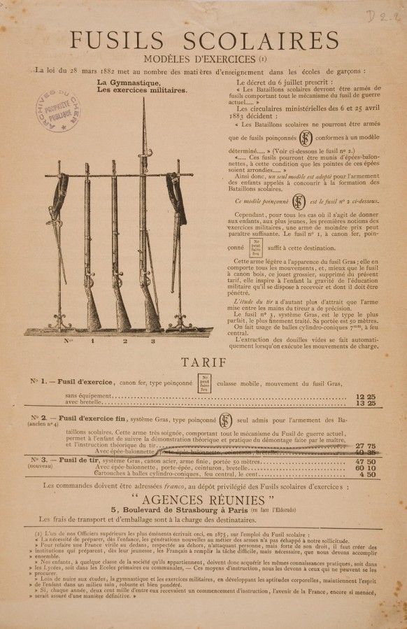 Préparer les enfants à la guerre : les bataillons scolaires