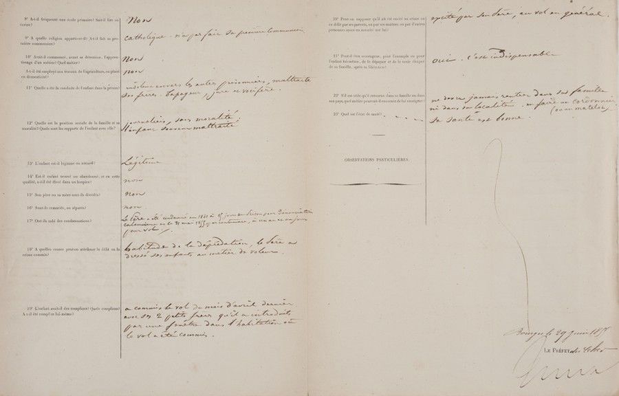 Des détenus souvent misérables