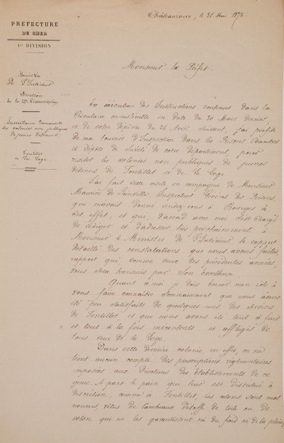 Les difficultés des colonies agricoles pénitentiaires