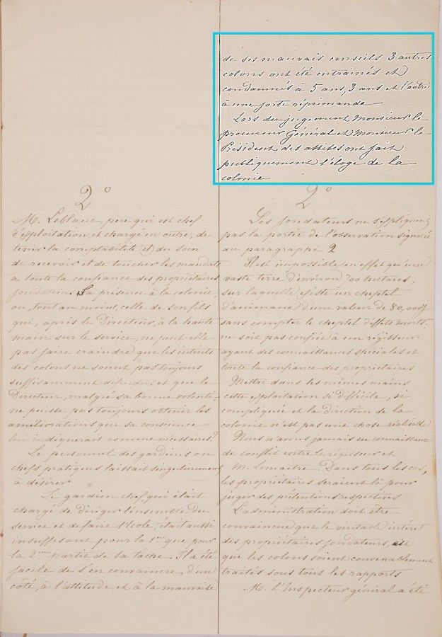 Les difficultés des colonies agricoles pénitentiaires