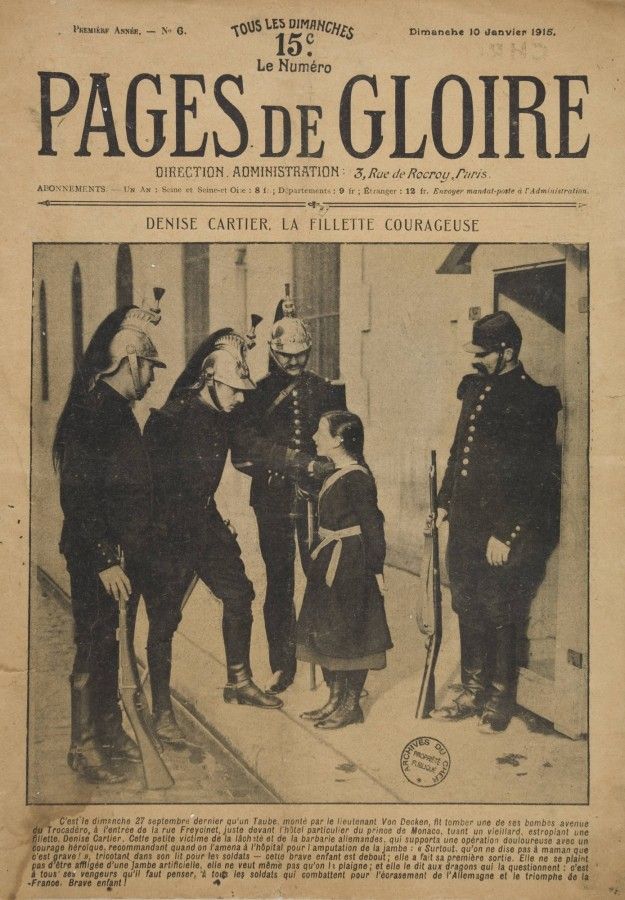 Le modèle de l'enfant-héros combattant