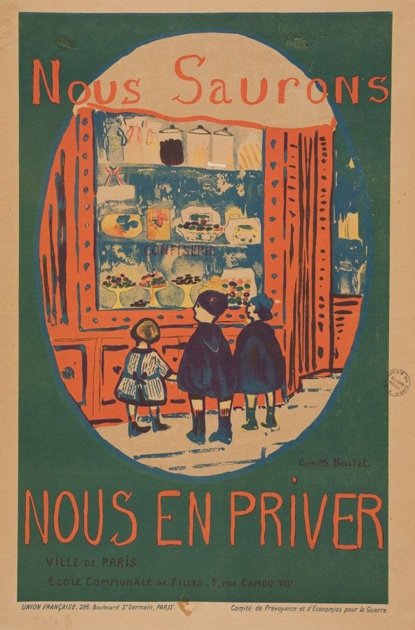 La mobilisation des enfants à l'arrière