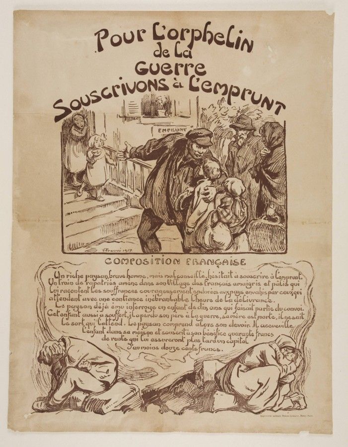 La mobilisation des enfants à l'arrière