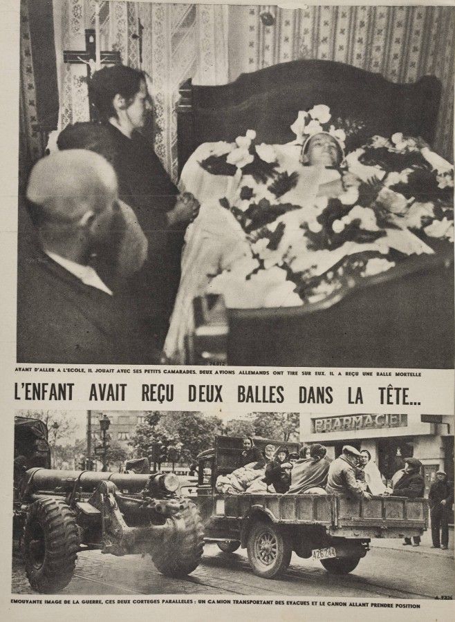 Les enfants victimes de la guerre (septembre 1939 - juin 1940)