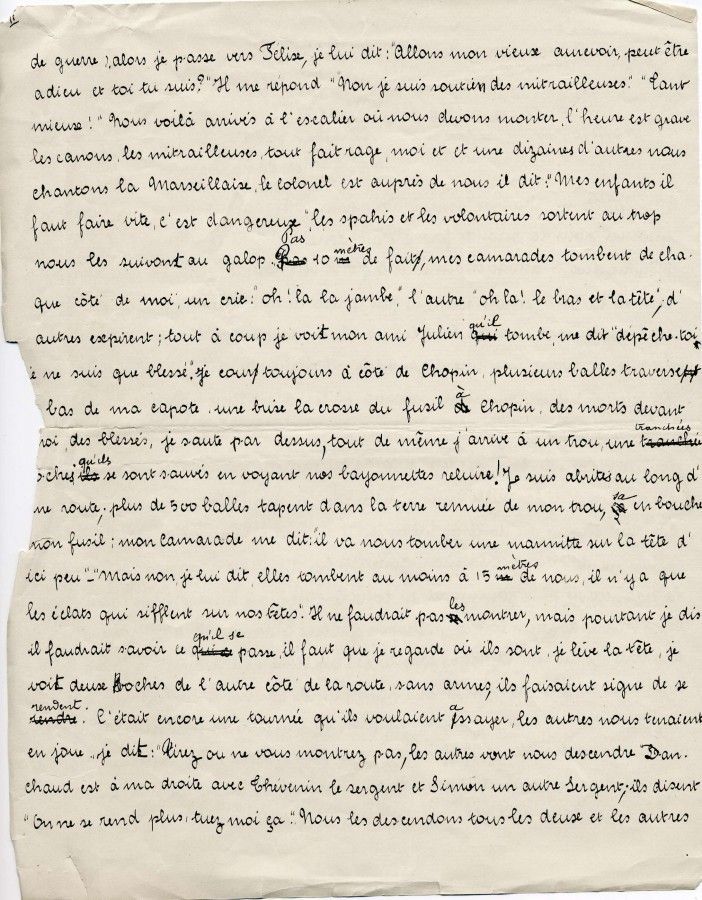 3b. La guerre des tranchées et la violence de masse