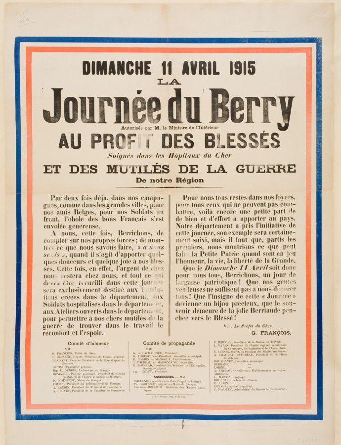 2. Blessés et mutilés de guerre