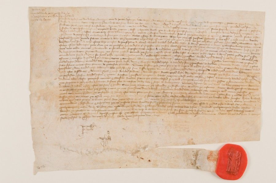 Transcription paléographique 