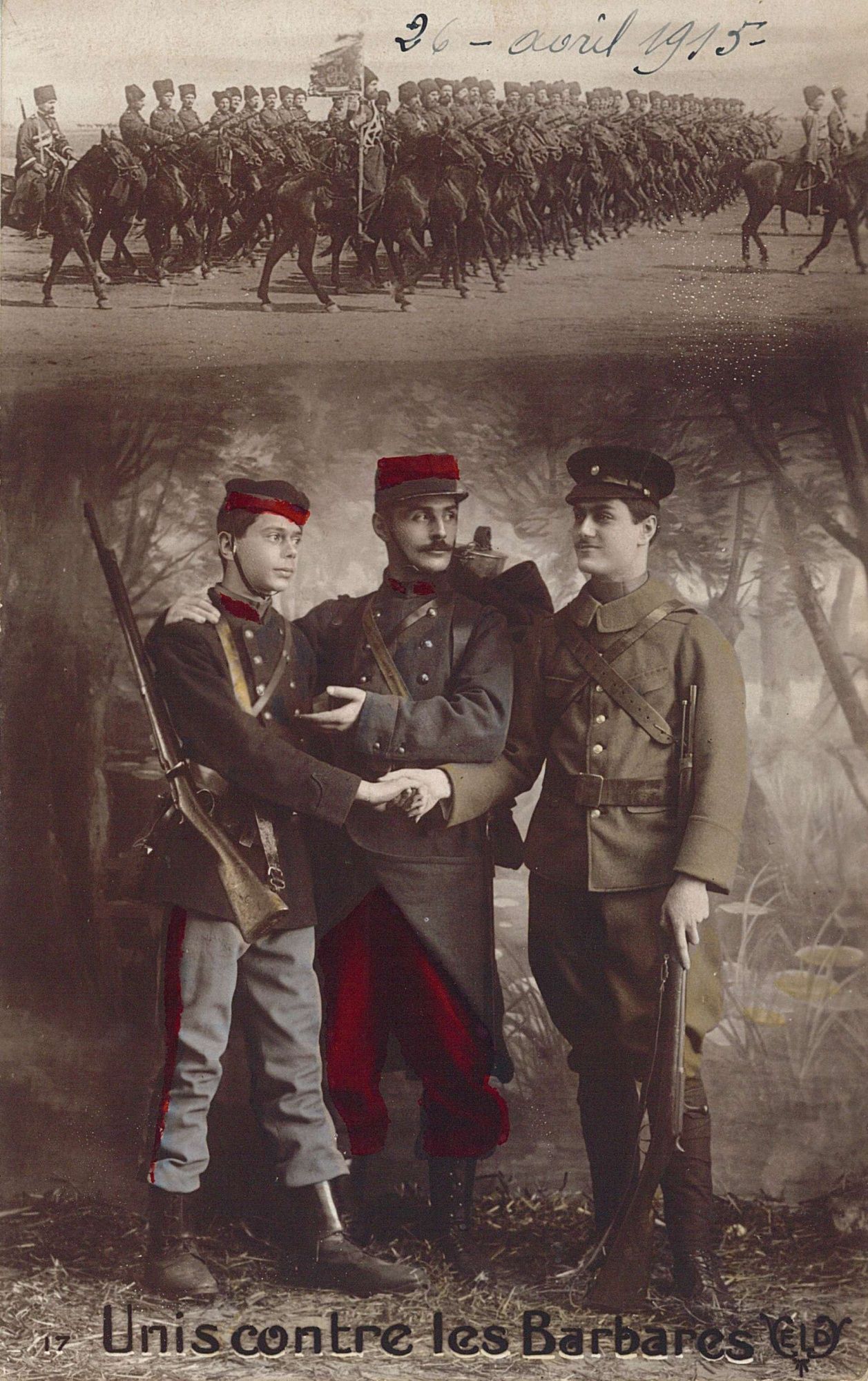 Unis contre les Barbares (5 num 52/24)