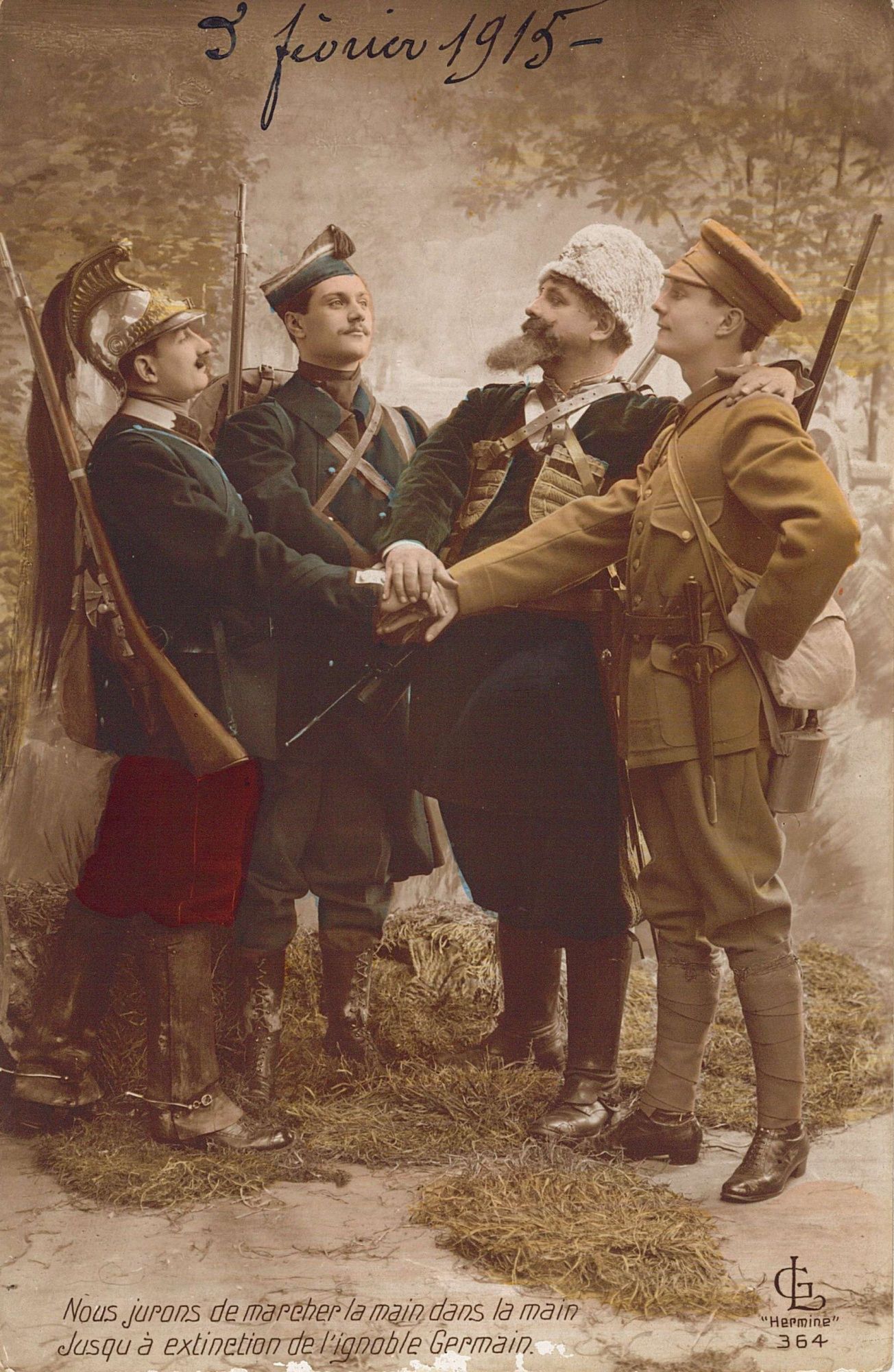 Marcher la main dans la main (5 Num 52/25)