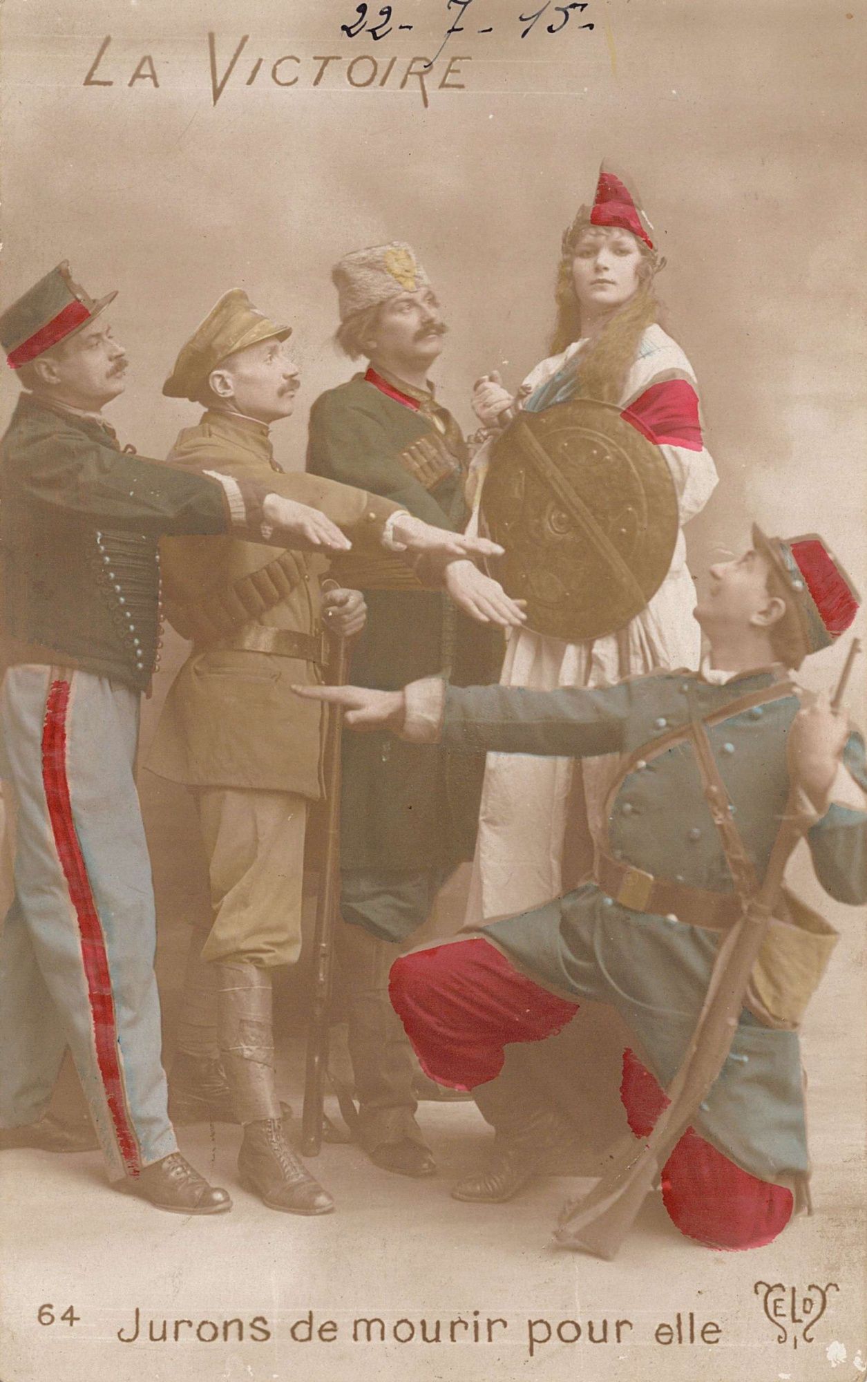 La Victoire. Jurons de mourir pour elle (5 Num 52/28)