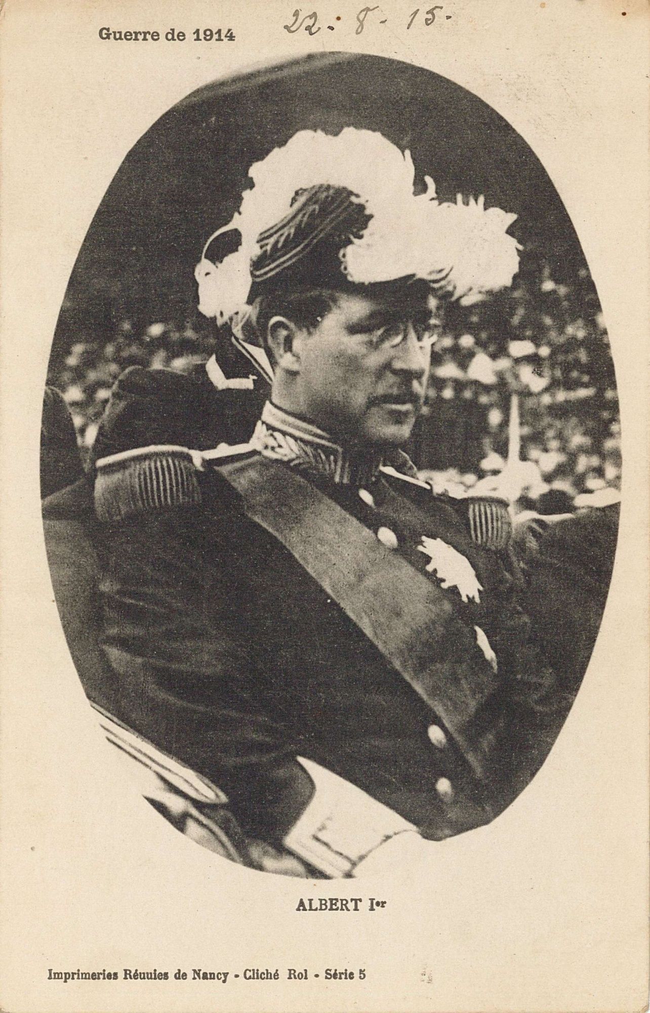 Albert Ier, roi des Belges (5 Num 52/12)