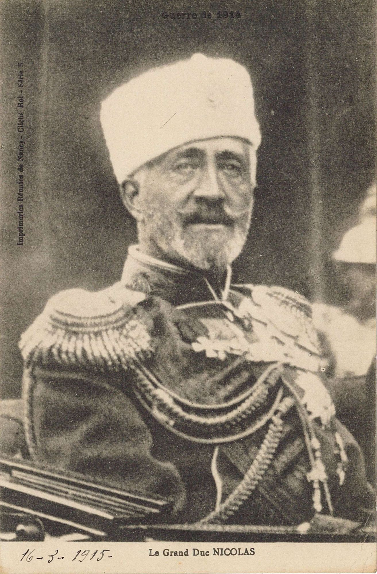 Le Grand Duc Nicolas (5 Num 52/11)