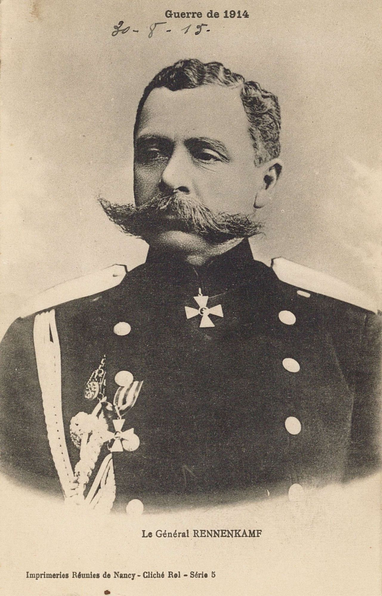 Le général Rennekamf (5 Num 52/10)