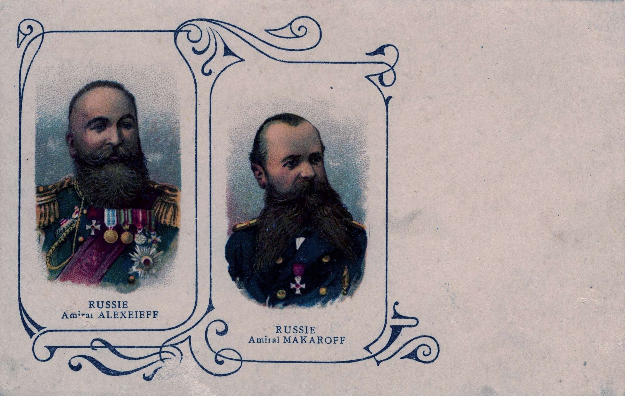 Amiraux russes (3 Num 18/55)