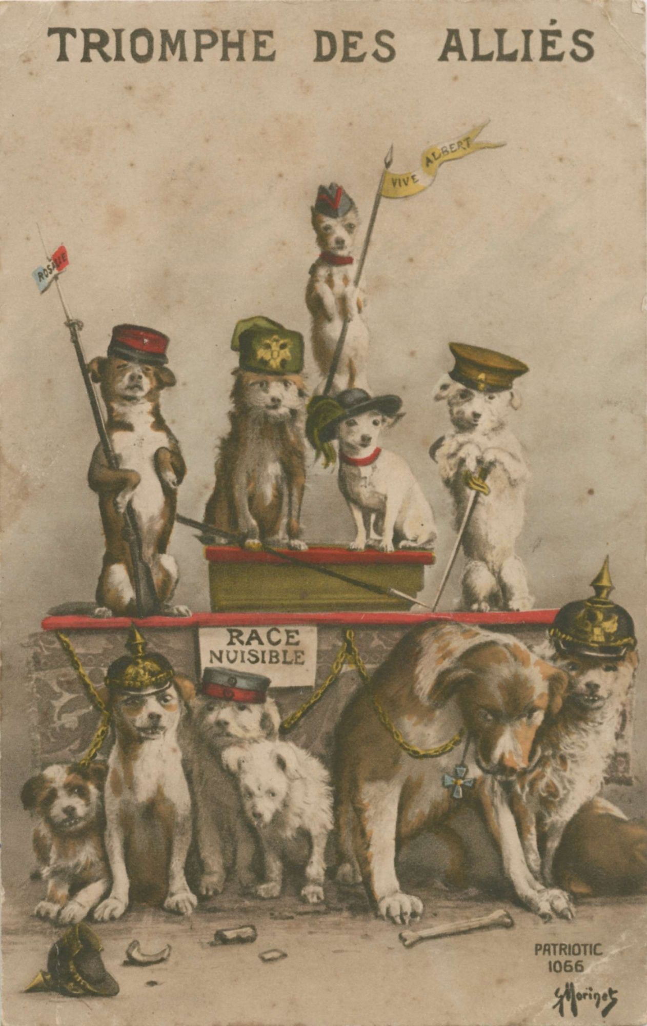 Triomphe des Alliés (5 Num 42/77)