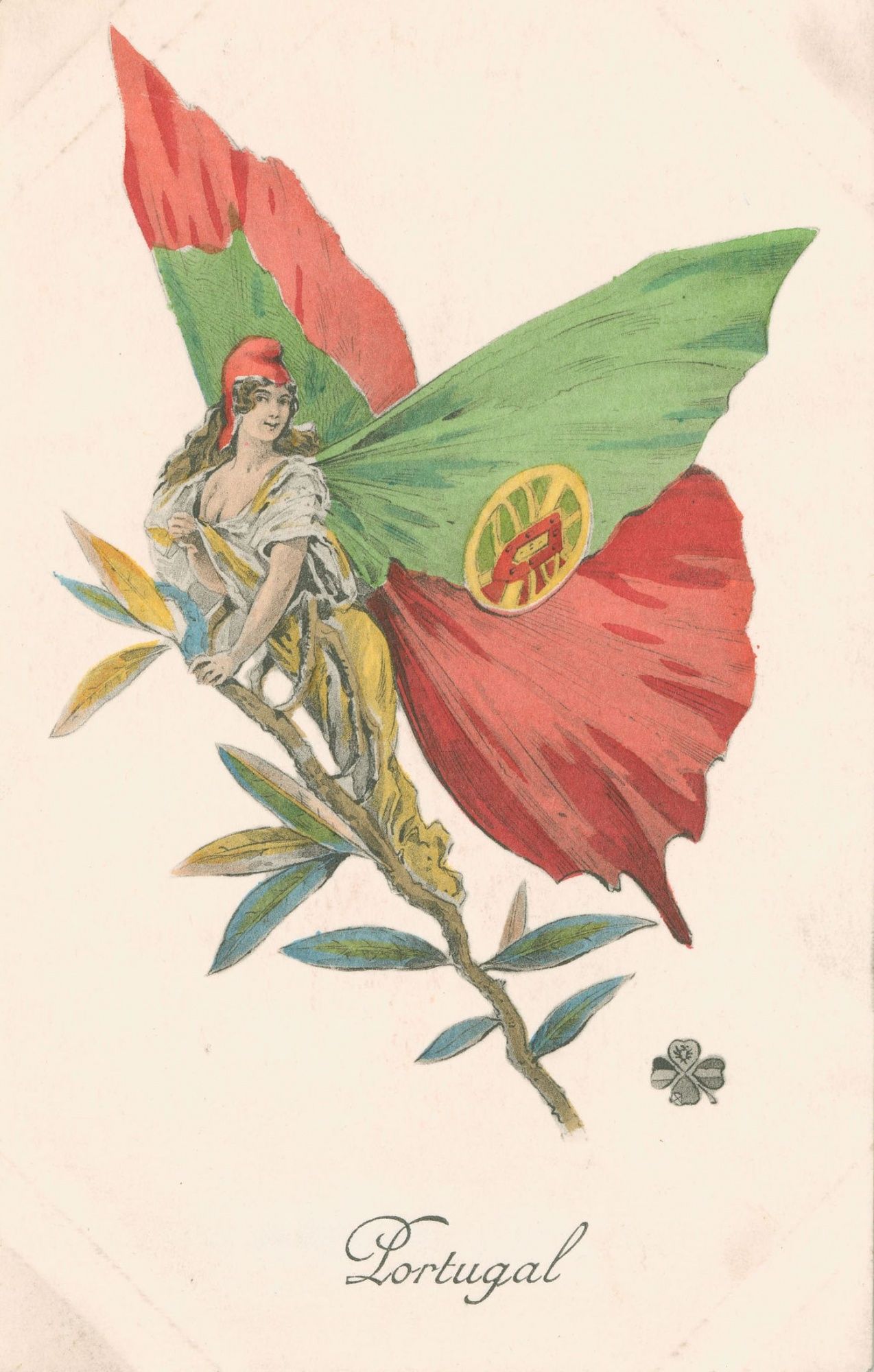 Les papillons - Portugal (5 Num 37/75/19)