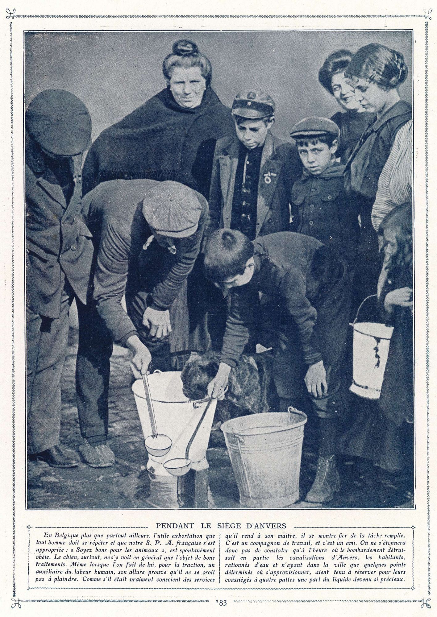 Pendant le siège d'Anvers