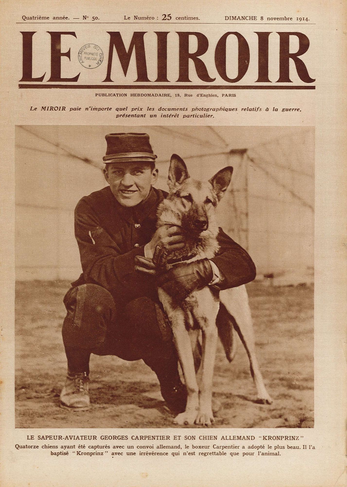 Le chien et le boxeur