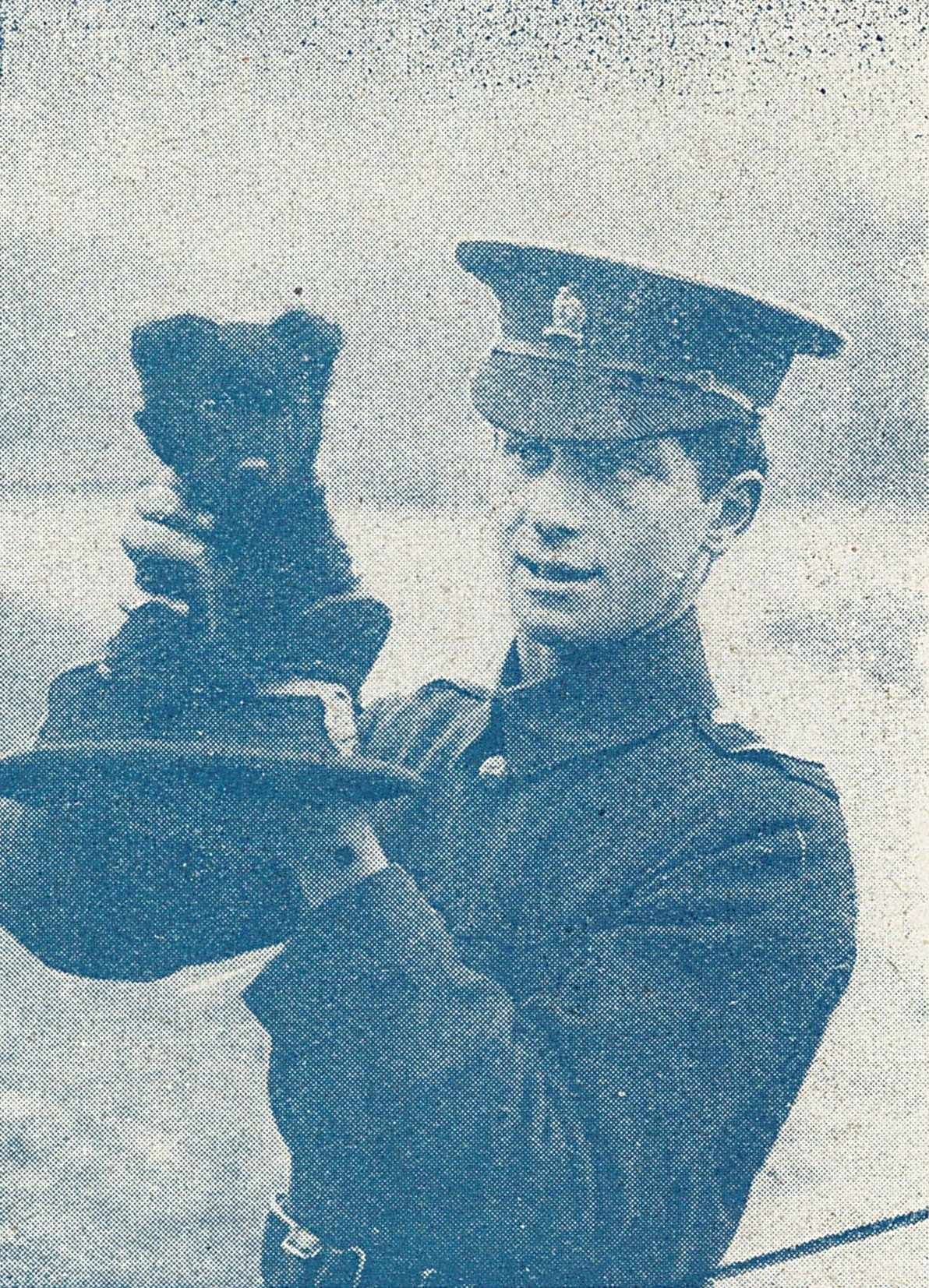 Le chien d'un régiment anglais